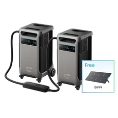 Anker SOLIX F3800 [PLUS] - 3,840Wh / 6,000W Portable Power Station | 120V/240V Output | Choose Your Bundle Option | 5-Year Warranty - ShopSolar.com