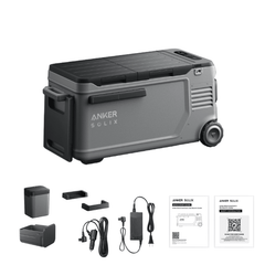 Anker SOLIX EverFrost 2 Portable Electric Cooler | 40L & 58L | Up to 4.3 Days Cooling | -4°F to 68°F | Solar & USB-C Rechargeable - ShopSolar.com