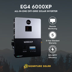 EG4 6000XP + WallMount [Indoor Battery] | 14.3kWh Capacity | Battery Storage Bundle | 48V 280Ah | Heated UL1973, UL9540A | 10-Year Warranty - ShopSolar.com