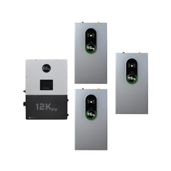 EG4 12kPV + 14.3kWh WallMount Indoor Battery | Choose Bundle | 10-Year Warranty - ShopSolar.com