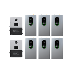 EG4 12kPV + 14.3kWh WallMount Indoor Battery | Choose Bundle | 10-Year Warranty - ShopSolar.com