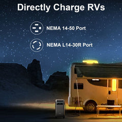 Anker SOLIX F3800 | 3.84kWh-26.9kWh Expandable Solar Generator | 120V/240V Dual-Voltage | EV + RV Ready | Choose Your Bundle | 5-Year Warranty