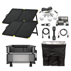 EcoFlow DELTA PRO [ULTRA] Solar Kits - 7,200W Output / 12kWh-30kWh Lithium Battery | 400W-2,400W Solar Panels| 5-Year Warranty | Choose Your Bundle - ShopSolar.com