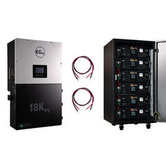 EG4 18KPV Hybrid Inverter System Bundle | 20.48 – 61.44kWh Scalable Battery Storage