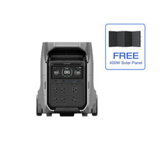 EcoFlow DELTA PRO 3 - 4,096Wh / 4,000W Portable Power Station + Choose Custom Solar Panel Bundle Option | 5-Year Warranty | Complete Solar Kit - ShopSolar.com