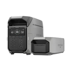 EcoFlow DELTA PRO 3 - 4,096Wh / 4,000W Portable Power Station + Choose Custom Solar Panel Bundle Option | 5-Year Warranty | Complete Solar Kit - ShopSolar.com