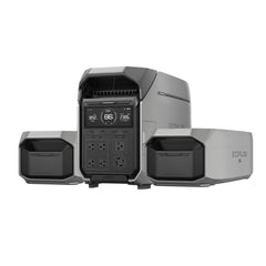 EcoFlow DELTA PRO 3 - 4,096Wh / 4,000W Portable Power Station + Choose Custom Solar Panel Bundle Option | 5-Year Warranty | Complete Solar Kit - ShopSolar.com