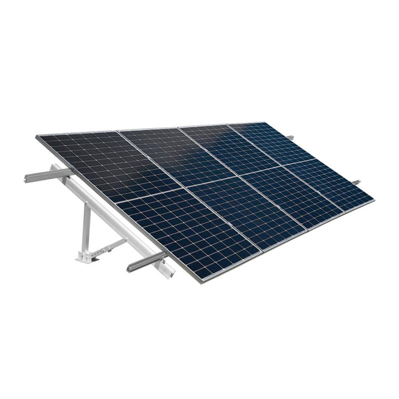 EG4 BrightMount Adjustable Cat1 | Solar Ground Mount System | Supports 3-4 Panels - ShopSolar.com