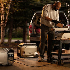 EcoFlow Dual Fuel Smart Generator 4000 | Gas or Propane | 4,000W AC Output | App Control & Monitoring | 5-Year Warranty