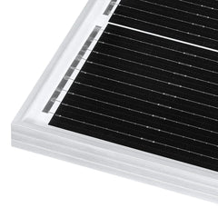 200 Watt Solar Panel | High Efficiency 12V Monocrystalline (19.98% Efficiency) | 25-Year Power Output Warranty - ShopSolar.com
