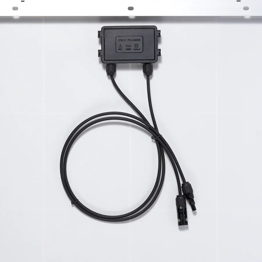 200 Watt Solar Panel | High Efficiency 12V Monocrystalline (19.98% Efficiency) | 25-Year Power Output Warranty - ShopSolar.com