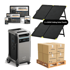 Anker SOLIX F3800 [PLUS] - 3,840Wh / 6,000W Portable Power Station | 120V/240V Output | Choose Your Bundle Option | 5-Year Warranty - ShopSolar.com