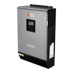 RICH Solar NOVA MAX 3K | 3000 Watt (3kW) 24 Volt Off-Grid Hybrid Solar Inverter | Powerful 3000W 24V Hybrid Inverter | #1 Ranked 24V Hybrid Inverter - ShopSolar.com