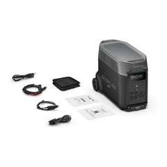 EcoFlow DELTA PRO 120V Solar Kit | 3,600Wh / 3,600W LiFePO₄ Power Station + Dual 200W Folding Panels | Complete Off-Grid & Backup Power Solution