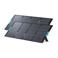 Anker SOLIX PS400 – 400W Portable Solar Panel | 23% Efficiency | Adjustable Kickstand | IP67 Rated | Choose 1–6 Panels | 2-Year Warranty