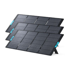 Anker SOLIX PS400 – 400W Portable Solar Panel | 23% Efficiency | Adjustable Kickstand | IP67 Rated | Choose 1–6 Panels | 2-Year Warranty