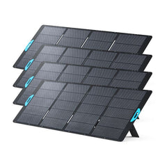 Anker SOLIX PS400 – 400W Portable Solar Panel | 23% Efficiency | Adjustable Kickstand | IP67 Rated | Choose 1–6 Panels | 2-Year Warranty