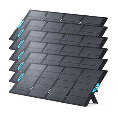 Anker SOLIX PS400 – 400W Portable Solar Panel | 23% Efficiency | Adjustable Kickstand | IP67 Rated | Choose 1–6 Panels | 2-Year Warranty