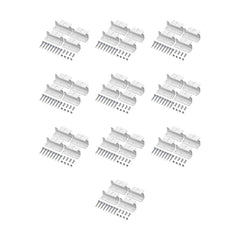 Z-Bracket Sets for Mounting Solar Panels (Choose # of Panels) | 4 x Brackets Per Solar Panel [One Per Corner] | High-Quality Anodized Aluminum - ShopSolar.com
