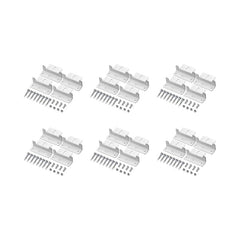 Z-Bracket Sets for Mounting Solar Panels (Choose # of Panels) | 4 x Brackets Per Solar Panel [One Per Corner] | High-Quality Anodized Aluminum - ShopSolar.com