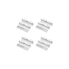 Z-Bracket Sets for Mounting Solar Panels (Choose # of Panels) | 4 x Brackets Per Solar Panel [One Per Corner] | High-Quality Anodized Aluminum - ShopSolar.com