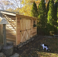 Bayside Double Door Shed Kit