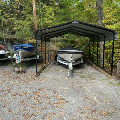 10x6 Compact Steel Canopy Shelter – Weatherproof Cover for Gear & Equipment